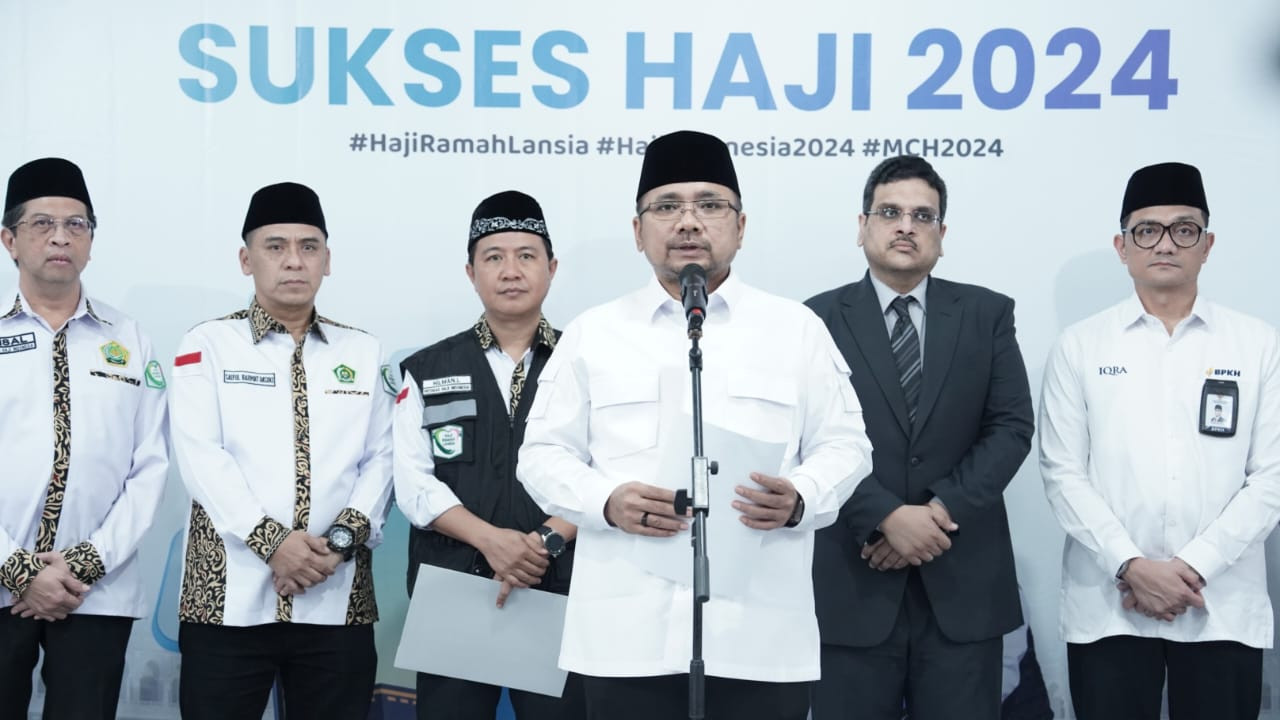 Menag RI Cholil Qoumas Haji 2024 Sukses Dan Lancar Ini Sejumlah