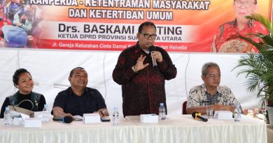 Ketua DPRD Sumut Ajak Warga  Cinta Damai Kompak Menjaga Lingkungan dari Narkoba
