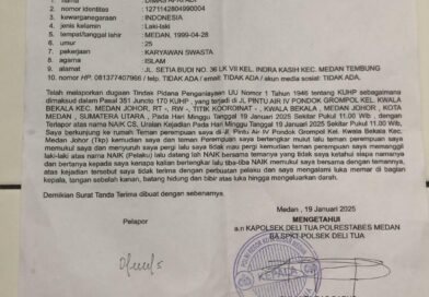 Dimas Afriadi Minta Kepolisian Tangkap Terduga Pelaku Pengeroyokan Terhadap Dirinya