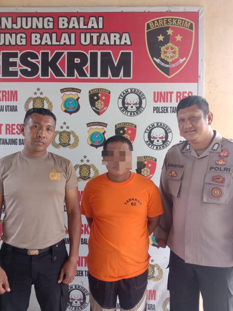 Respon Cepat Polsek Tanjung Balai Utara Polres Tanjung Balai Tangkap Pelaku Anak Kandung PukuI Ibunya - Sentralberita