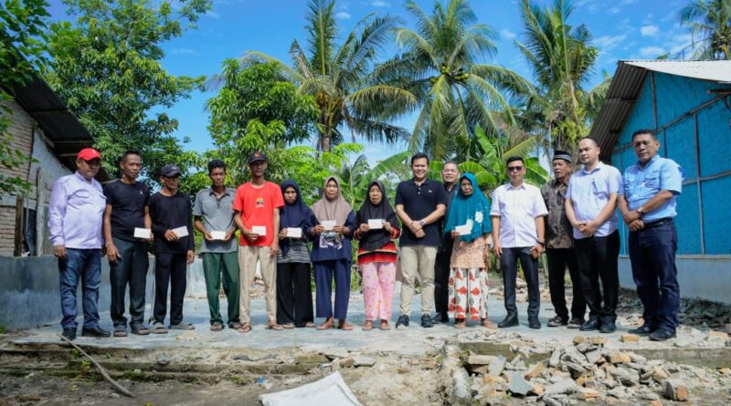 Pemkab Sergai Salurkan Bantuan Kemensos bagi 68 Warga Korban Angin Puting Beliung