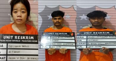 Tiga Terduga Pelaku Curanmor di Wisma Helvicona Tuntungan Ditangkap Tiga Terduga Pelaku Curanmor di Wisma Helvicona Tuntungan Ditangkap