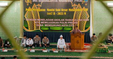Doa Bersama Polda Sumut di Hari Maulid Nabi: Meneladani Akhlak Rasulullah, Membangun Polri Presisi Doa Bersama Polda Sumut di Hari Maulid Nabi: Meneladani Akhlak Rasulullah, Membangun Polri Presisi