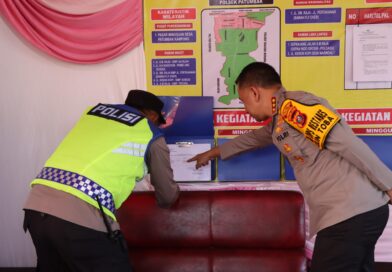 Kapolrestabes Medan Jean Calvijn Tinjau Kesiapan Pospam Patumbak Hadapi Libur Akhir Tahun