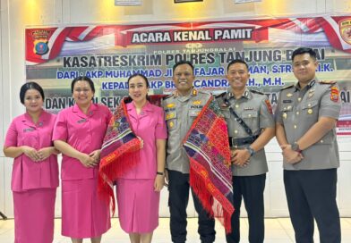 Polres Tanjungbalai Gelar Acara Kenal Pamit Kasat Reskrim dan Kapolsek Sei Tualang Raso