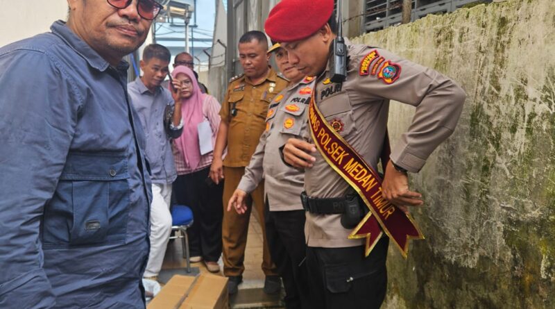 Polsek Medan Timur Tangkap Pembuang Bayi 