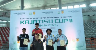 Brimob Polda Sumut Perkuat Prestasi Olahraga, Raih Medali di Kejuaraan Karate Kajatisu Cup II 2026