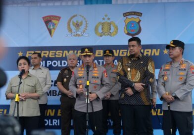 Kapolres Tanjungbalai Hadiri Kunjungan Kerja Kapolri di Mapolda Sumut