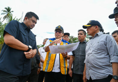 Bobby Nasution Tinjau Sungai Tukka, Pemerintah Siapkan Tanggul dan Sabo Dam Kendalikan Banjir