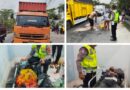 Dua Pengendara Motor Tewas Terlindas Truk Tronton di Jembatan Perbaungan