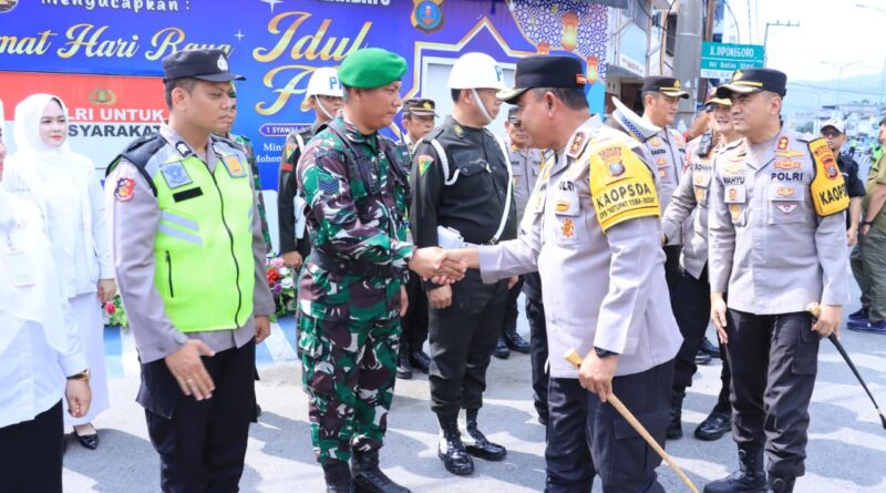Kapolda Sumut Tinjau Pos Pam di Labuhanbatu, Pastikan Operasi Ketupat Toba 2026 Siap Amankan Arus Mudik