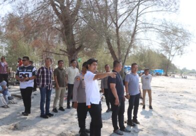 Kapolres Batubara Pimpin Monitoring  Pantai Sujono: Fokus Keamanan dan Keselamatan Wisatawan