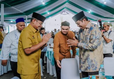 Safari Ramadan di Masjid Nurul Huda, Pemko Medan Salurkan Bantuan dan Santuni Anak Yatim