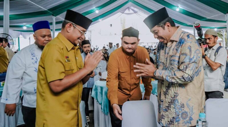 Safari Ramadan di Masjid Nurul Huda, Pemko Medan Salurkan Bantuan dan Santuni Anak Yatim