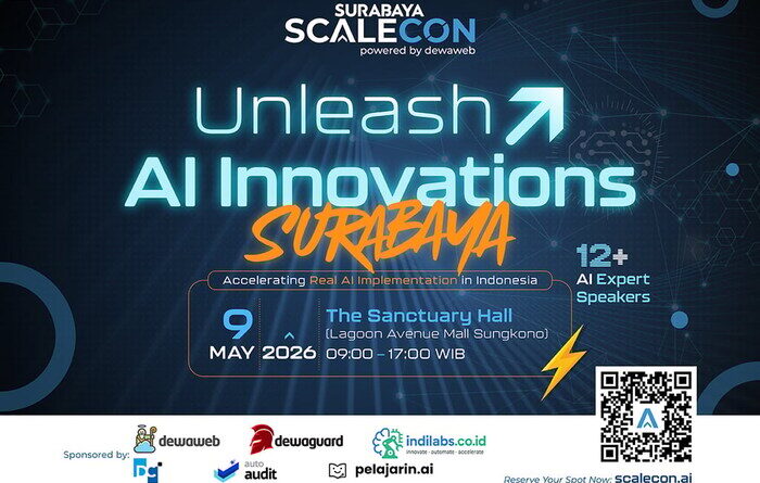 Dewaweb Hadirkan SCALECON 2026 di Surabaya: Gerakan Nyata untuk Implementasi AI bagi Pebisnis