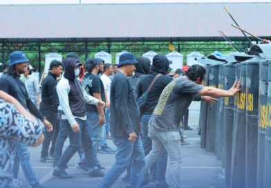 Sinergi Taktis Brimob dan Polda Sumut Matangkan Sispamkota Lewat Tactical Floor Game