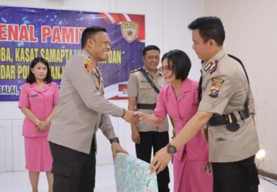 Polres Tanjung Balai Gelar Kenal Pamit Pejabat Utama