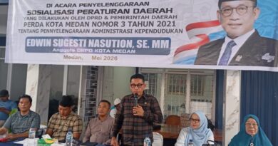 Edwin Sugesti Nasution Sosper: Harapkan Masyarakat Medan Lengkap Adminduk dan Pastikan Sinkron
