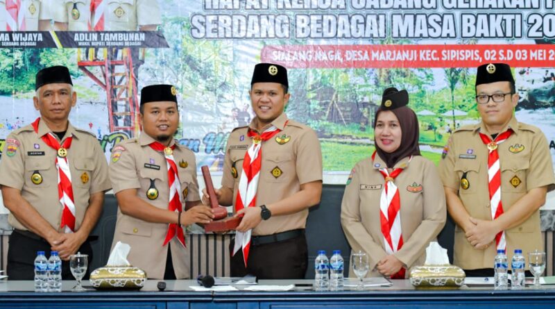 Kwarcab Pramuka Sergai Perkuat Pembinaan Generasi Muda Lewat Program Kampus Pramuka dan 1 Gudep 1 Desa