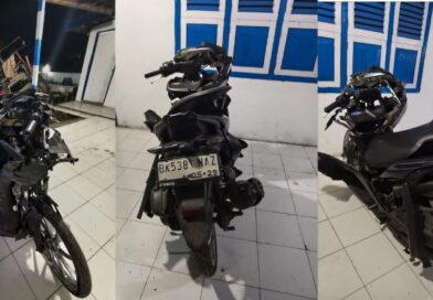 Truk Kontra Sepeda Motor di Sei Bamban, Satu Pengendara Alami Luka Serius