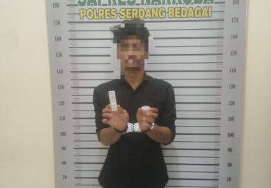 Satres Narkoba Polres Sergai Tangkap Terduga Pengedar Sabu di Perbaungan