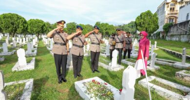 Sambut HUT Bhayangkara ke-80, Polda Sumut Ziarah ke TMP Medan Sambut HUT Bhayangkara ke-80, Polda Sumut Ziarah ke TMP Medan