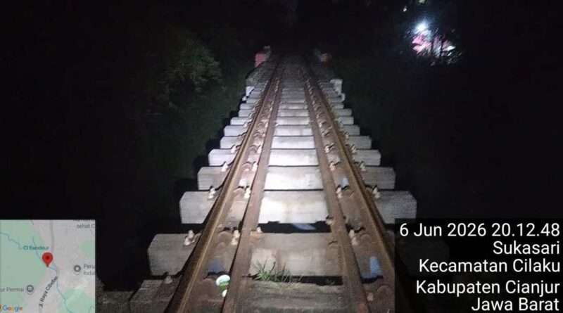 Keselamatan Prioritas Utama, KAI Daop 2 Bandung Pastikan Jalur Aman Pasca Gempa di Cianjur