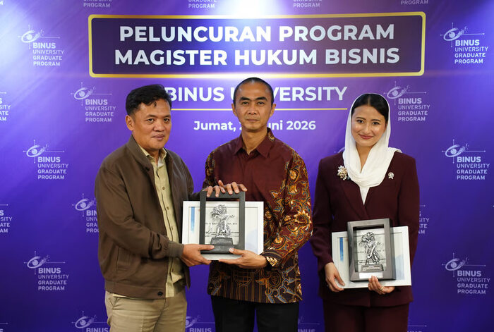 Respons Tantangan Era Digital, BINUS University Luncurkan Program Magister Hukum Bisnis