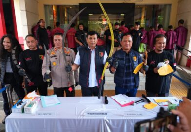 Beraksi Lebih dari 25 TKP, Poldasu Tangkap 7 Anggota Komplotan Begal Geng Motor,