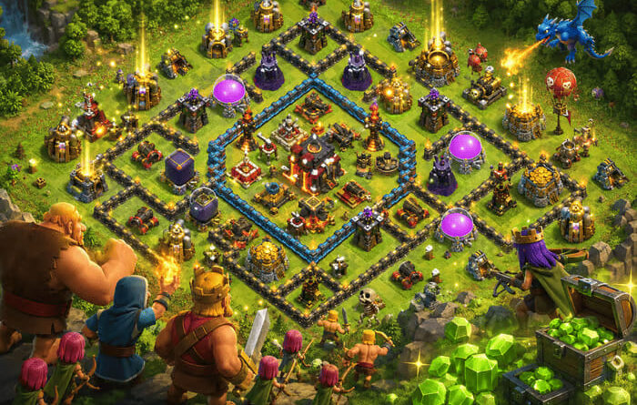 Percepat Upgrade Bangunan dan Pasukan melalui Top Up Clash of Clans Percepat Upgrade Bangunan dan Pasukan melalui Top Up Clash of Clans