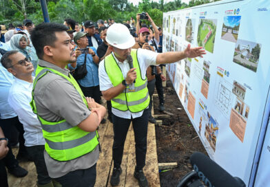 Bobby Nasution Mulai Bangun SMKN 1 Gido, Relokasi Sekolah Langganan Banjir ke Lokasi yang Lebih Layak