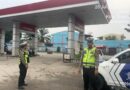 Antisipasi Kelangkaan BBM, Sat Lantas Polres Tanjung Balai Intensifkan Patroli di SPBU