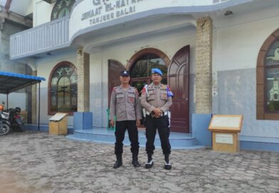 Pastikan Ibadah Minggu Aman, Polres Tanjung Balai Kerahkan Personel Amankan Gereja