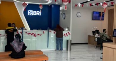 Sambut HUT ke-81 RI, BRI BO Cempaka Mas Semarakkan Kantor dengan Dekorasi Nuansa Merah Putih
