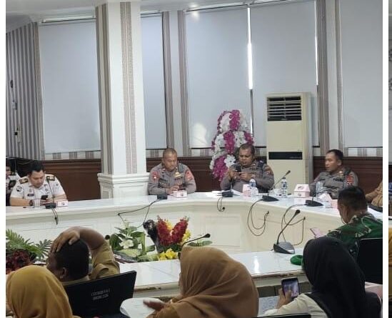Polres Tanjungbalai Hadiri Rapat Persiapan HUT ke-81 RI Tahun 2026