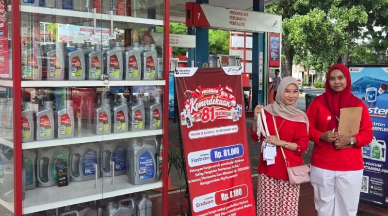 Pertamina Patra Niaga Regional Sumbagut Hadirkan Program Kemerdekaan ke-81 Indonesia, Tawarkan Promo Bundling Produk Berkualitas Pertamina Pertamina Patra Niaga Regional Sumbagut Hadirkan Program Kemerdekaan ke-81 Indonesia, Tawarkan Promo Bundling Produk Berkualitas Pertamina
