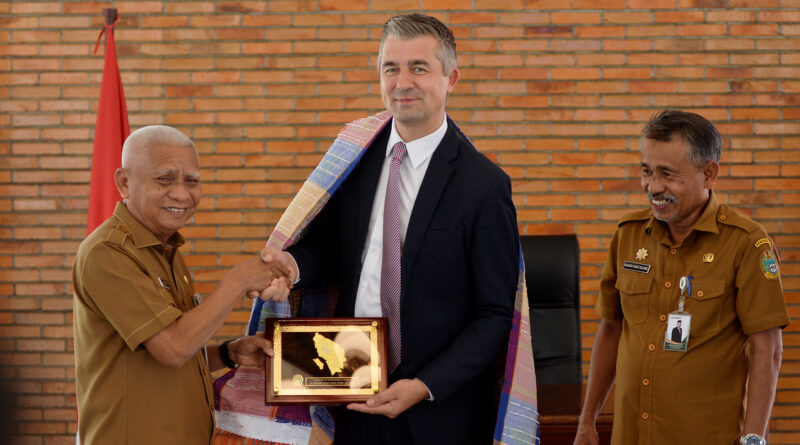 Wagub Surya Tawarkan Potensi Investasi Sumut kepada Duta Besar Belgia