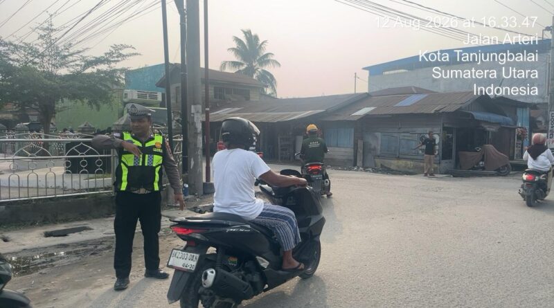 Sat Lantas Polres Tanjungbalai Gelar Patroli Sore, Antisipasi Kemacetan Sat Lantas Polres Tanjungbalai Gelar Patroli Sore, Antisipasi Kemacetan