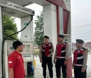 Polres Tanjung Balai Perketat Pengamanan dan Monitor Stok BBM di SPBU