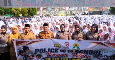 Sambut Hari Jadi Ke-78, Polwan Polres Tanjung Balai Gelar Police Go To School