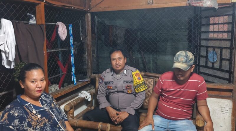 Respon Cepat Laporan Call Center 110, Polsek Sei Tualang Raso Amankan Lokasi Masuknya Orang Tak Dikenal