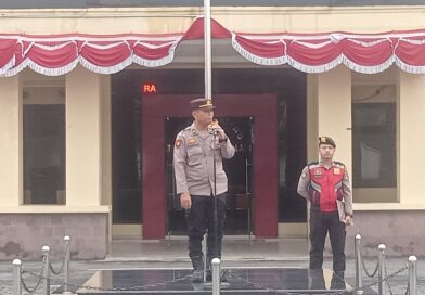 Polres Tanjung Balai Gelar Apel Pagi, Ingatkan Personel Jauhi Pelanggaran