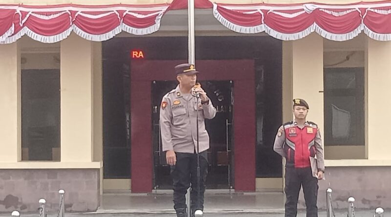 Polres Tanjung Balai Gelar Apel Pagi, Ingatkan Personel Jauhi Pelanggaran Polres Tanjung Balai Gelar Apel Pagi, Ingatkan Personel Jauhi Pelanggaran