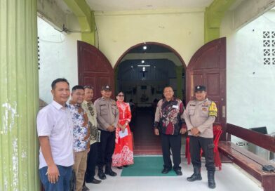 Polres Tanjungbalai Amankan Gereja, Pastikan Ibadah Minggu Berlangsung Aman dan Kondusif