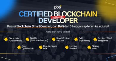 PBA Labs Buka Pendaftaran Certified Blockchain Developer Course