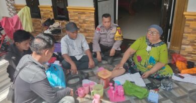 Aipda Safaruddin Samosir Imbau Warga dan Anak Sekolah di Sei Raja Jauhi Judi Online hingga Narkoba