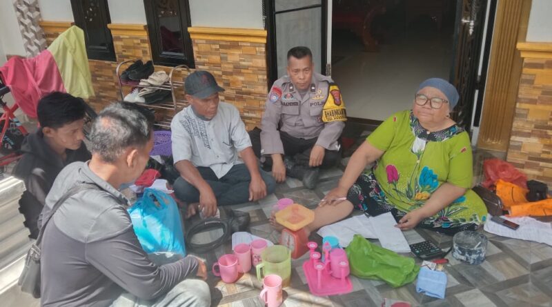 Aipda Safaruddin Samosir Imbau Warga dan Anak Sekolah di Sei Raja Jauhi Judi Online hingga Narkoba
