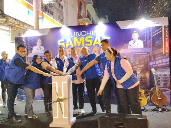 Genjot Pendapatan Asli Daerah, Pemprov Sumut Hadirkan Samsat Berkah Malam di Akhir Pekan Genjot Pendapatan Asli Daerah, Pemprov Sumut Hadirkan Samsat Berkah Malam di Akhir Pekan