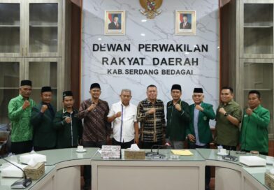Jelang Pelantikan Pengurus, PD Al Washliyah Sergai Audiensi ke DPRD