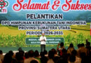 Pemprov Sumut Dorong HKTI Perkuat Peran Petani Dukung Swasembada Pangan